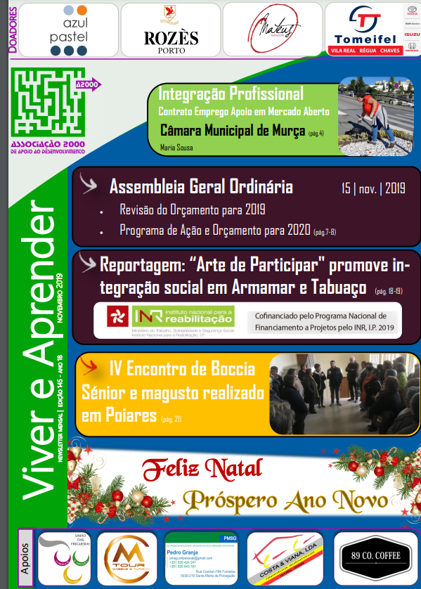 Capa Newsletter Novembro 2019
