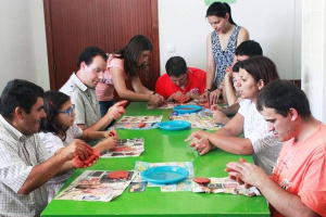 Oficina dos Sorrisos - Atividades lúdicas e de estimulação cognitiva em sala