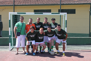 Foto de grupo de equipa participante