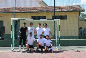 Foto de grupo de equipa participante