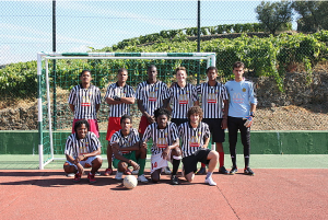 Foto de grupo de equipa participante