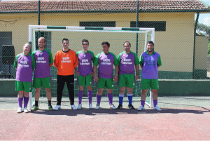 Foto de grupo de equipa participante
