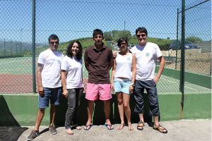Foto de grupo de equipa participante