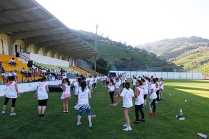Zumba Solidário - Participantes fazem zumba durante iniciativa