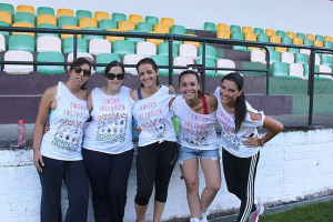 Zumba Solidário - Fotos de grupo dos participantes