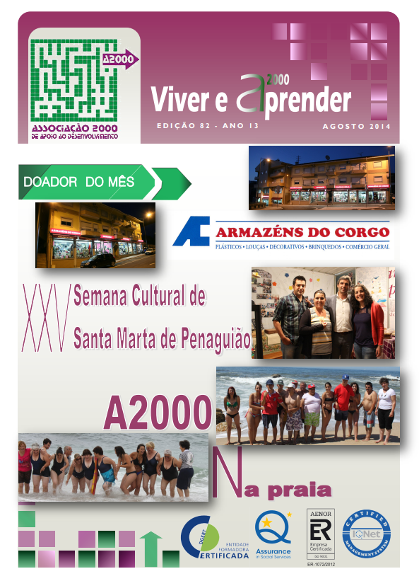 Capa Newsletter Agosto 2014