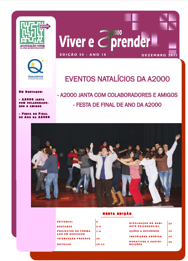 Capa Newsletter Dezembro 2011