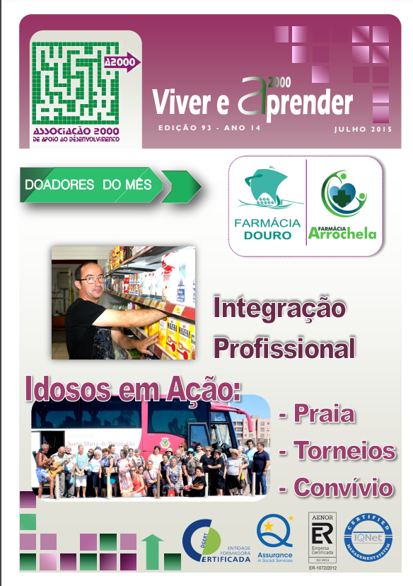 Capa Newsletter Julho 2015