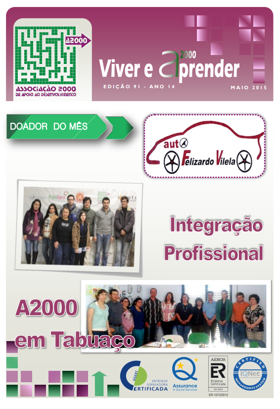 Capa Newsletter Maio 2015