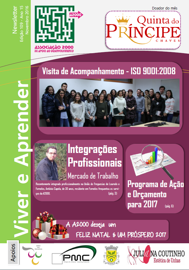 Capa Newsletter Novembro 2016