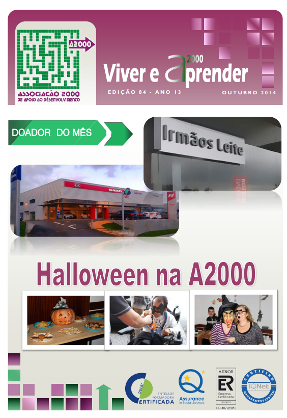 Capa Newsletter Outubro 2014