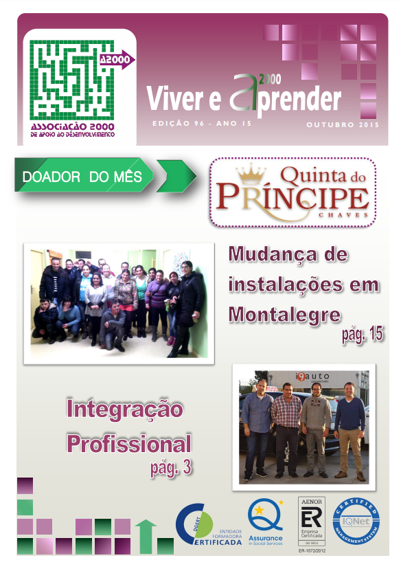 Capa Newsletter Outubro 2015