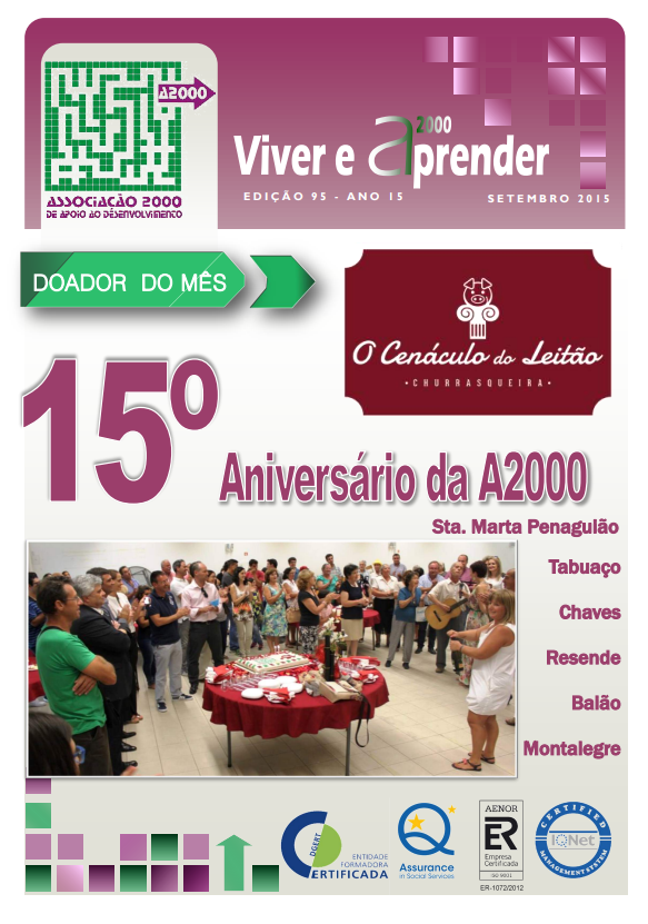 Capa Newsletter Setembro 2015