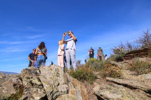 Passeio TT - Participantes contemplam paisagens do trajeto