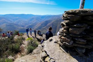 Passeio TT - Participantes contemplam paisagens do trajeto