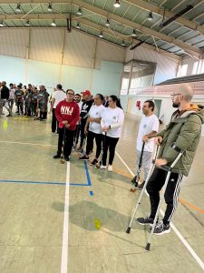 Clientes do CAARPD participam em torneio de hóquei