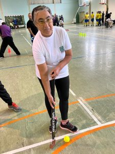 Clientes do CAARPD participam em torneio de hóquei