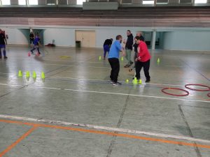 Clientes do CAARPD participam em torneio de hóquei